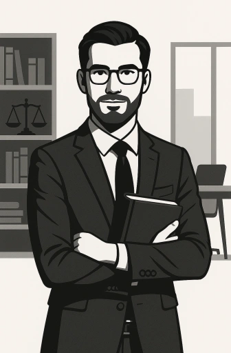 Portrait of Jonathan Sievenpiper, principal lawyer